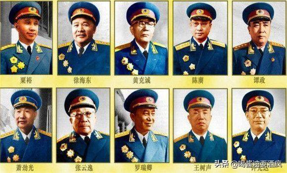 中国十大中将（中国十大将军排名）